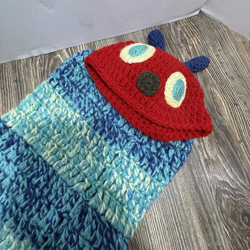 Hungry Caterpillar Baby Set Crochet‎ With Hat